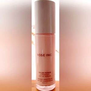 NIB Rose Skin Brightener Solar Power Luminous SPF 30. Full size 1oz. Pink